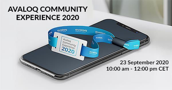 Fincons sponsors the Avaloq Community Experience 2020