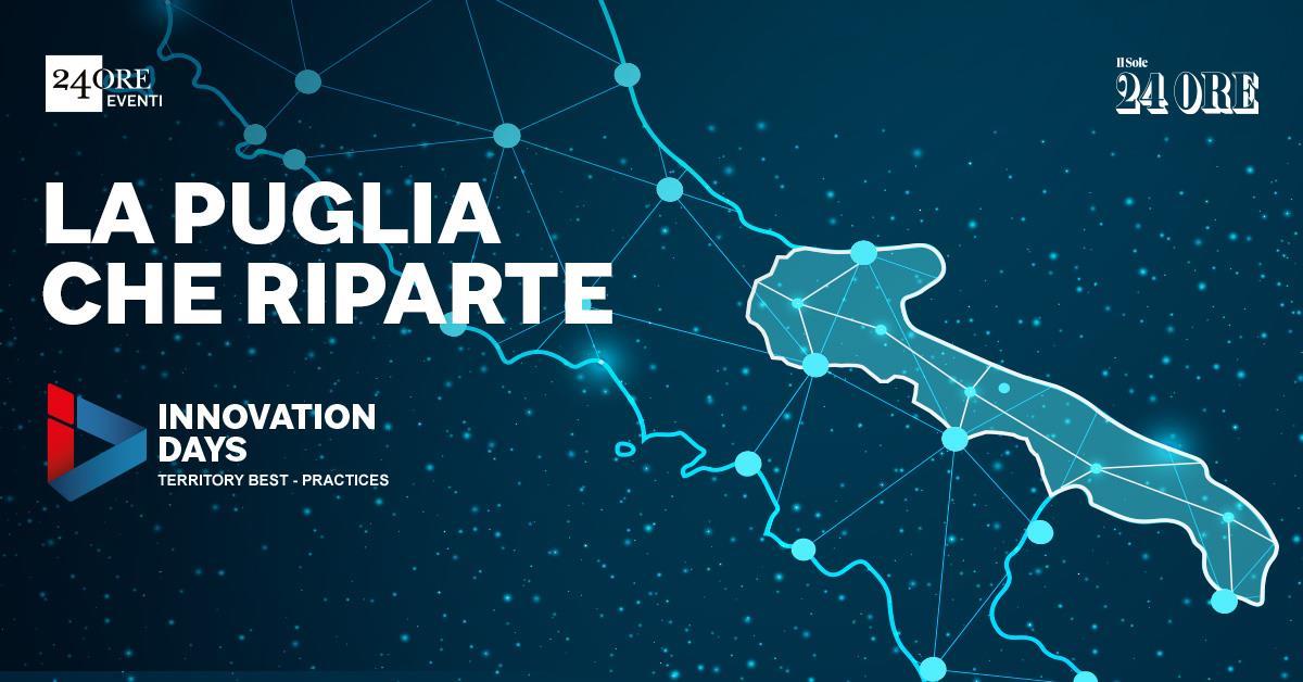 Watch CEO Michele Moretti speak at the Il Sole 24 Ore Puglia Innovation Days