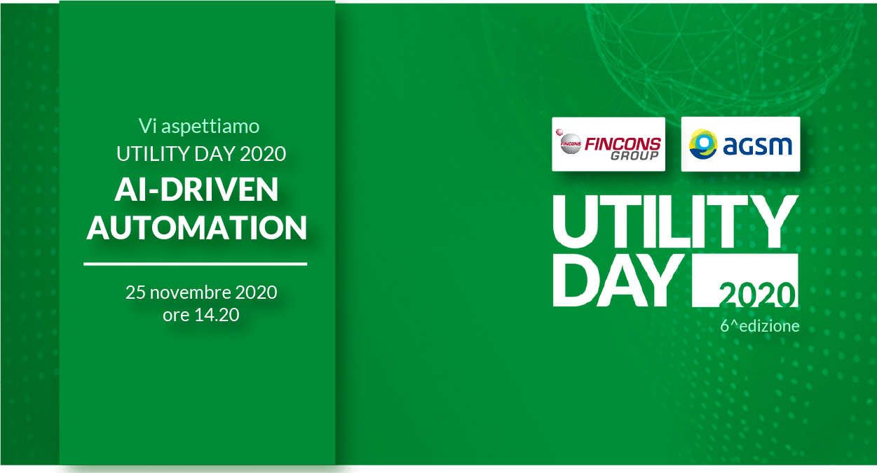 Fincons Group and AGSM describe their path towards automation at Utility Day 2020