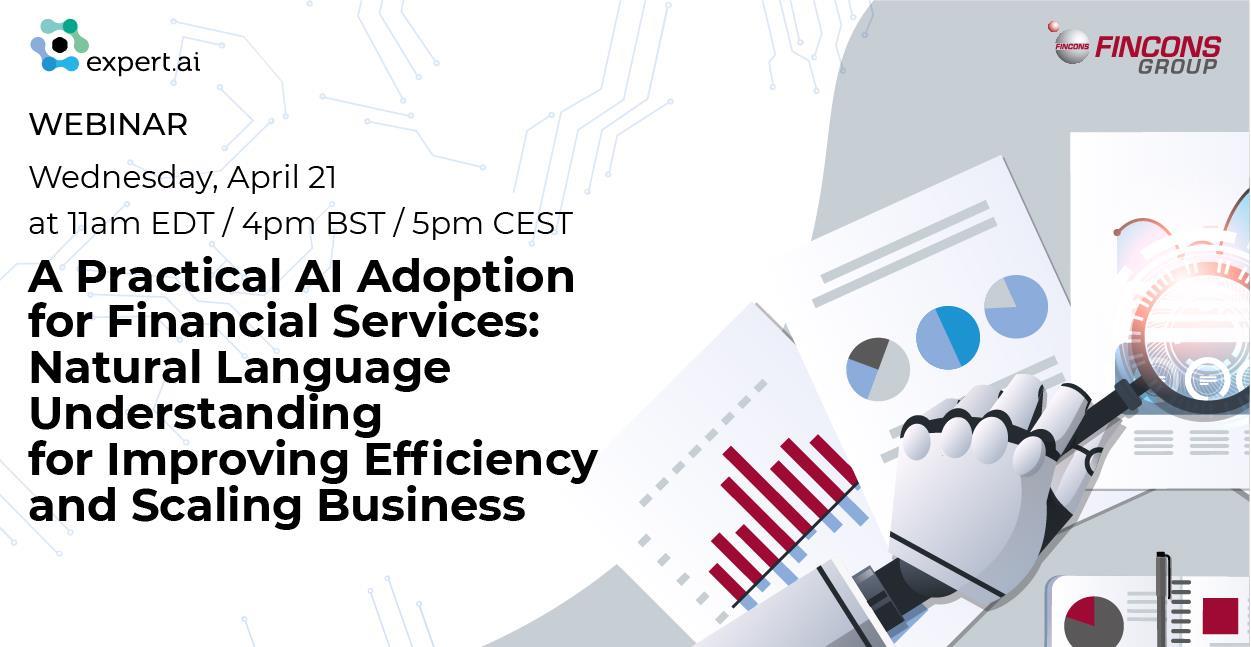 Webinar session – A practical AI Adoption for Financial Services