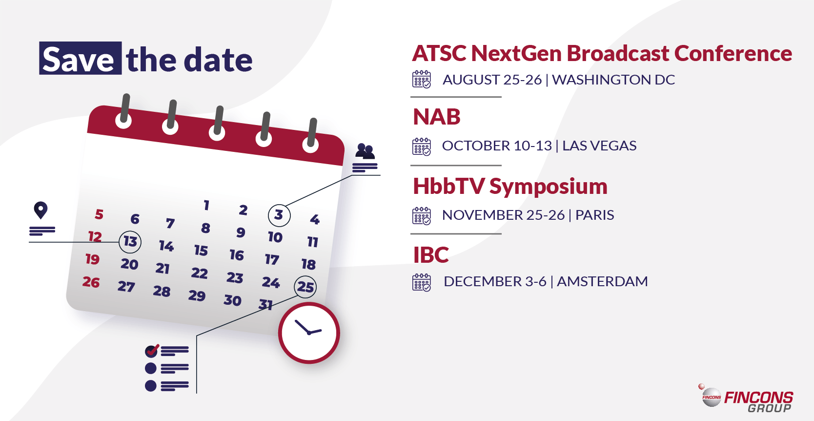 ATSC Conference and upcoming Media events!