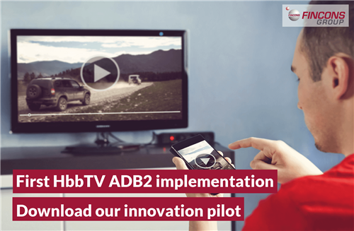 First HbbTV ADB2 implementation