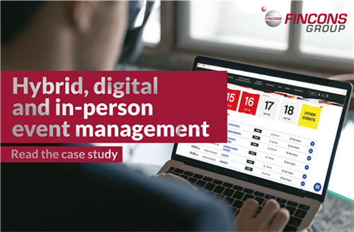 Hybrid, digital and in-person event management
