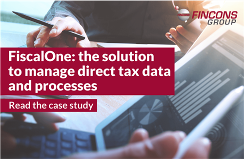 FiscalOne: the solution to manage direct tax data and processes