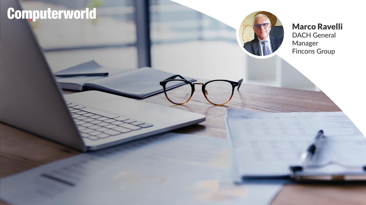 Marco Ravelli welcomes Computerworld CH to his Lugano office