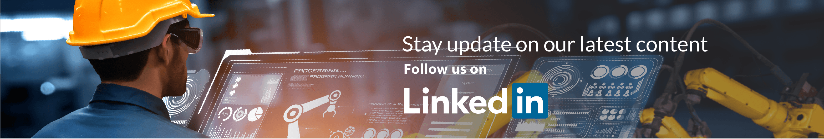 Follow us on Linkedin