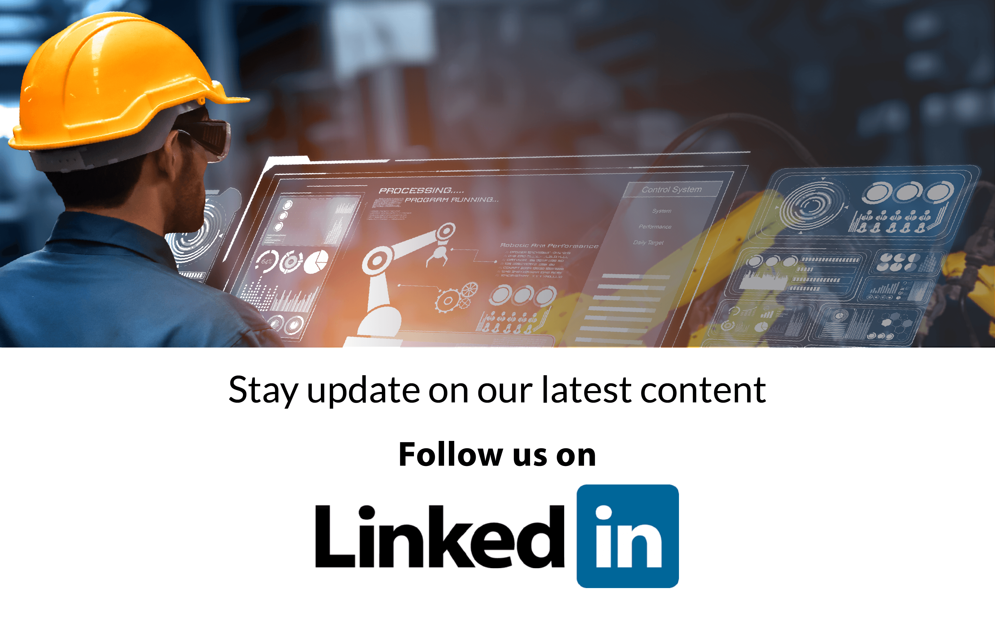 Follow us on Linkedin