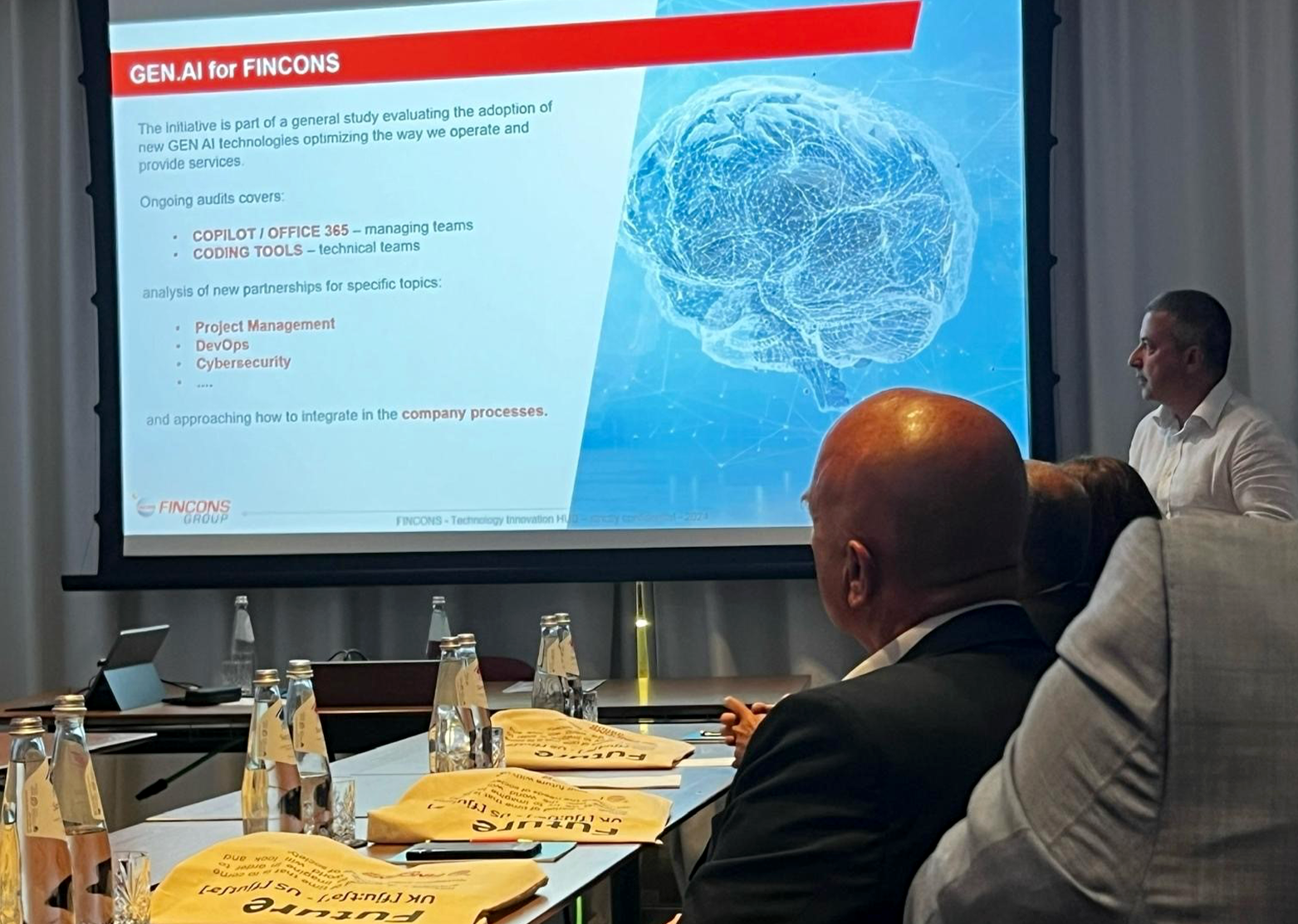 Exclusive event organised by Fincons and OpenText to share AI application experiences
