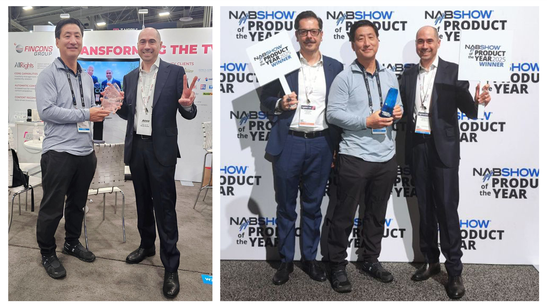 NAB Show 2025: two awards for Fincons and NBCUniversal