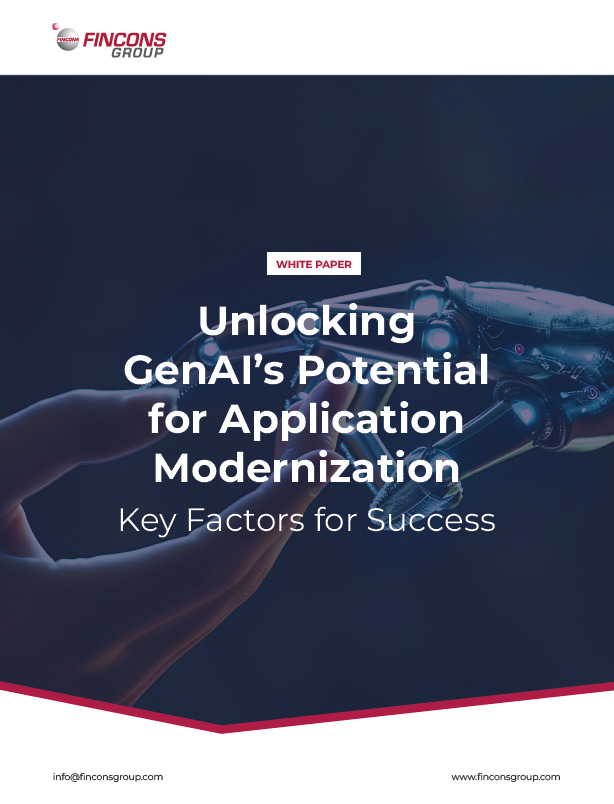 Unlocking GenAI's potential for Application Modernization