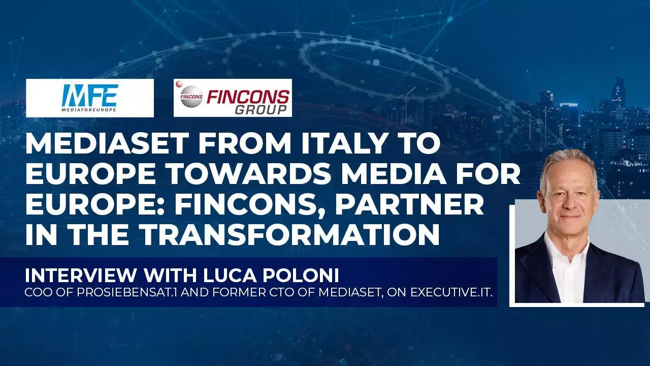 Mediaset Group and Fincons on Executive.IT