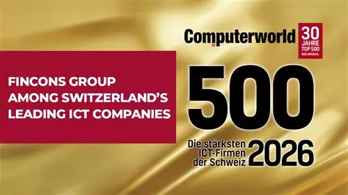 Fincons Group in the Computerworld CH TOP500 2026 ranking