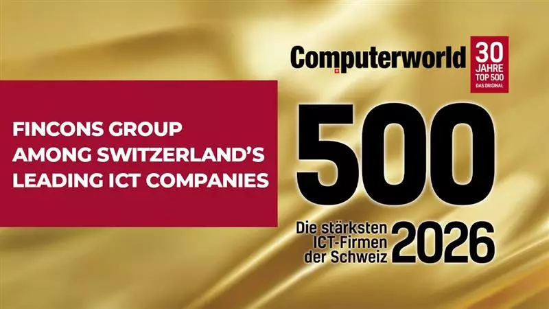 Fincons Group in the Computerworld CH TOP500 2026 ranking